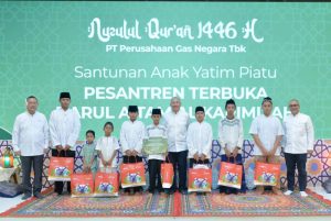 PGN Beri Santunan kepada 10.541 Anak Yatim Piatu, Program CSR di Bulan Suci Ramadhan1446 H.